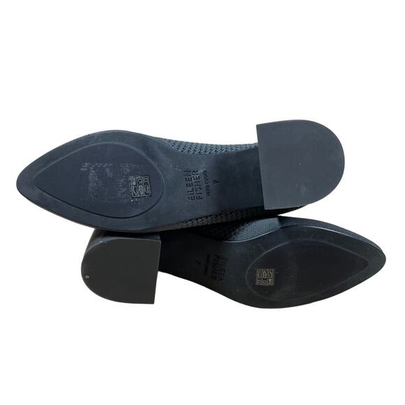 Eileen Fisher Purl Graphite Stretch Gray Women's Bootie Size 7 New Without Box - Picture 7 of 8